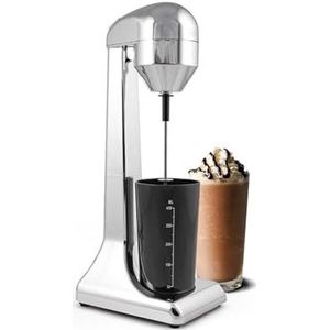 Avilia Blender voor Frappé – mixer met karaf, ideaal voor smoothies en smoothies, met 2 snelheden, roerwerk van roestvrij staal en houder van kunststof, 450 ml, 100 W
