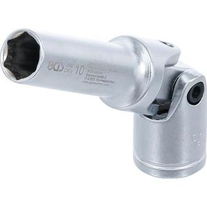 BGS - Dopsleutel - Verchroomd - 10 mm - Gloeibougie-koplengte 45 mm