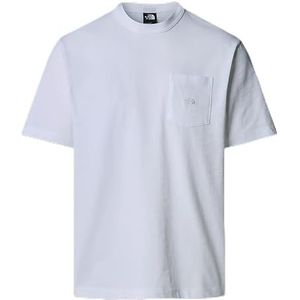 The North Face - Dome Relaxed - T-shirt - Wit - Heren met Zak