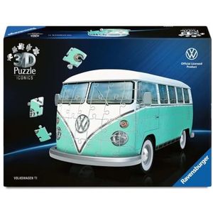 3D Puzzle Iconics: Volkswagen T1: Eine wahre Ikone im 3D Puzzle Modellformat