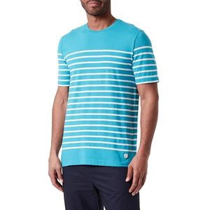 Armor Lux, Zeeman ""Etel"" Heritage, T-shirt voor heren, Pagoda/Milk, M