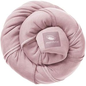 manduca Sling Elastische babydraagdoek voor pasgeborenen vanaf 3,5 kg en baby's tot 15 kg, stevige draagdoek van zachte jersey-gebreide stof van 100% katoen (biologisch), eenheidsmaat, kleur: roze