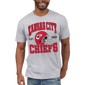 Junk Food Kleding x NFL - Kansas City Chiefs Team Helm Volwassene Unisex Fan Tee