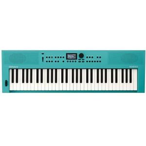 Roland GO:KEYS 3 Music Creation Keyboard | 61-Noten Klavier | ZEN-Core Engine met Meer dan 1.000 Ingebouwde Sounds | Geïntegreerde Stereo Speakers | Bluetooth Audio/MIDI - Turquoise