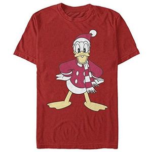 Disney Mickey Classic - Donald Hat Unisex Crew neck T-Shirt Red 2XL