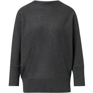 s.Oliver BLACK LABEL - Gebreide Trui - Donkergrijs - Met Vlindermouwen