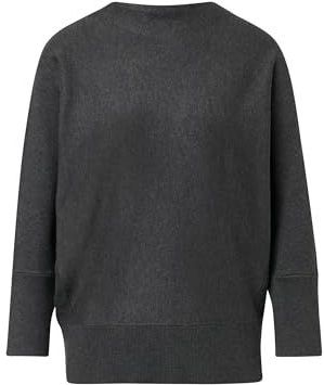 s.Oliver BLACK LABEL - Gebreide Trui - Donkergrijs - Met Vlindermouwen