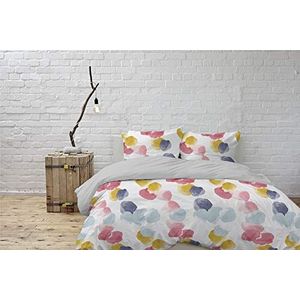 Italian Bed Linen "" Aquarel"" Dekbedovertrek Set, WT02, Tweepersoons