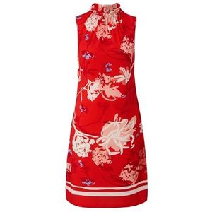 s.Oliver BLACK LABEL Jersey jurk voor dames met allover patroon, 30f1, 46