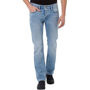 Cross Dylan Tapered Fit jeans voor heren, blauw (Light Blue 051), 31W x 32L