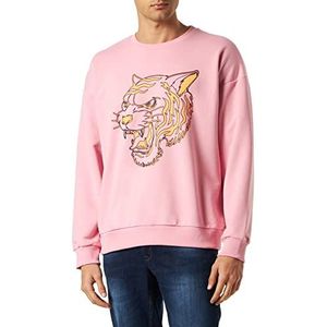LTB Jeans Heren Nabata sweatshirt, Sea Pink 1333, XL, Sea Pink 1333, XL