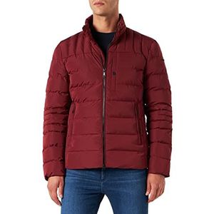 Geox Men's M HILSTONE Jacket, Merlot, 60