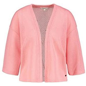 Garcia Vest voor dames, gebreid vest, kleur sunrise pink, maat L, Sunrise Pink, L