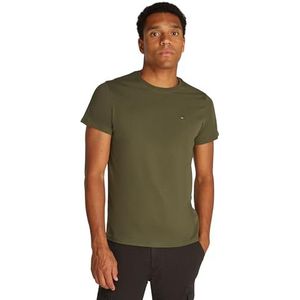 Tommy Jeans Tjm Xslim Jersey Tee Dm0dm04411 heren Ondershirt,groen (Fatigue Green),XXS