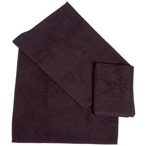 Dyckhoff 410934115 handdoek 50 x 100 cm en badhanddoek 70 x 140 cm 2-delig zwart