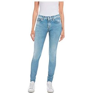 Replay New Luz Skinny-Fit Jeans voor dames, met power stretch, 010, lichtblauw, 32W x 30L