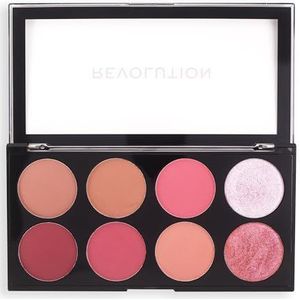 Revolution Beauty, Ultra, Blush Palette, 8 Kleuren, Sugar & Spice