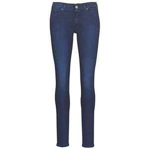 Replay Dames Luz High Waist Jeans, donkerblauw 557-9, 25W x 30L