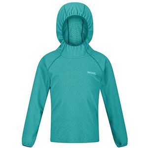 Regatta Loco Hoody Unisex Sweater, turquoise/wit, 11 ans