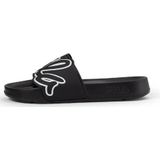 FILA Scritto Slipper Wmn Slide Sandalen voor dames, zwart wit, 42 EU