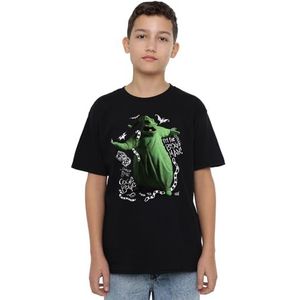 The Nightmare Before Christmas I'm Oogie Boogie Unisex Kids T-shirt, zwart, 9-10 jaar, Zwart, 9-10 jaar