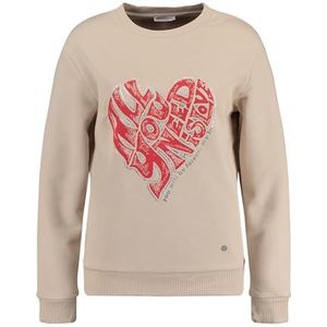 Sweater - Hartprint - Ronde Hals - Lange Mouwen - Comfortabel