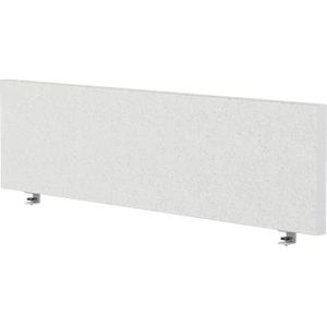 NIVIMA Akoestisch tafelopzetstuk, zilvergrijs, 160 x 40 cm