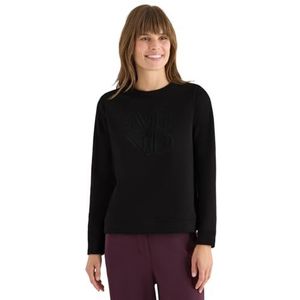 CECIL Sweatshirt met borduurwerk Black L