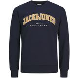 Jack&Jones jongens trui CALEB Navy Blazer LOOSE Relaxed Fit