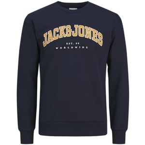 Jack&Jones jongens trui CALEB Navy Blazer LOOSE Relaxed Fit