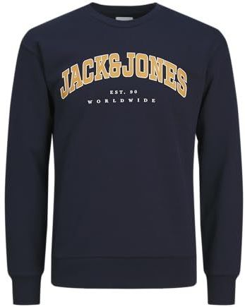 Jack&Jones jongens trui CALEB Navy Blazer LOOSE Relaxed Fit