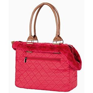 Wouapy Chic Transporttas voor Hond, Rood