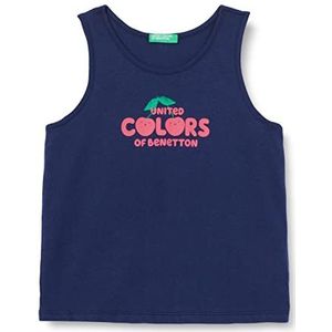United Colors of Benetton 3I1XGH004 Tanktop, blauw 252, 68 meisjes