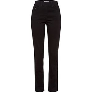 Raphaela by Brax Lavina damesjeans, rondom slip, denim, super slim jeans, zwart, 40