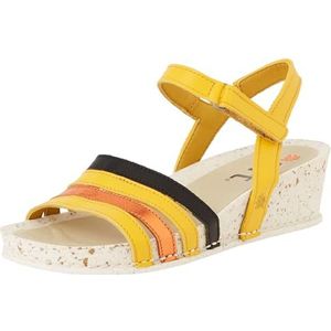 ART 1943 I Imagine, damessandalen, Nappa Multi Yellow, 38 EU