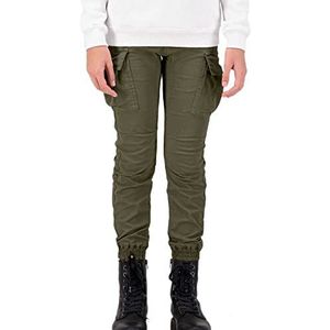 Alpha Industries Unisex Airman Kids vrijetijdsbroek voor kinderen, dark olive, 128 cm