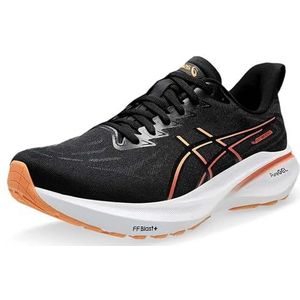 Asics GT-2000 13 Sneakers voor heren, 43,5 EU, Black Faded Orange, 43.5 EU