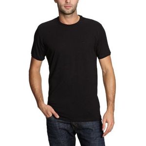 Cross Jeans T-shirt voor heren, zwart, 46/48 NL