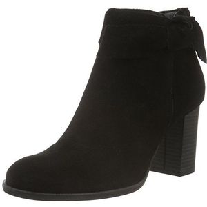 VERO MODA Dames Vmfena Leather Boot korte schacht laarzen, zwart, 37 EU
