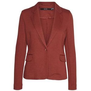 VERO MODA VMJULIA LS Blazer JRS NOOS, Fired Brick, 34