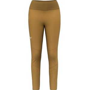 SALEWA Pedroc Dry Resp W Hyb Tights - Legging - Bruin - Materiaal: Hoogwaardig