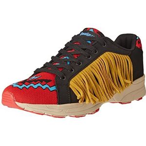 Desigual Dames Shoes_Power_Navajo Sneaker, Rood, 36 EU