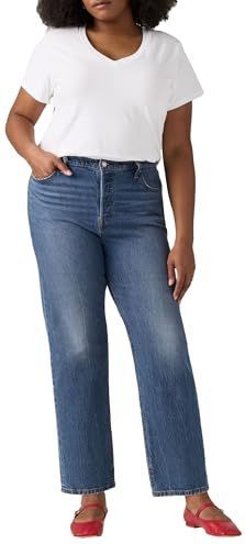 Levi's - 501® Plus - Jeans - Blauw - Denim Materiaal