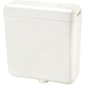 Cornat Spoelbak TRITON, pergamon/dubbele spoeling/toiletspoeling/opbouwspoelbak/toilet/badkamer / SPK1123