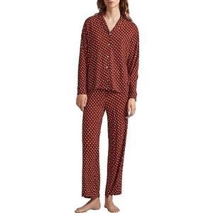 Pepe Jeans Vrouwen Art Pj Pyjama Set, Rood (Bordeaux), XL