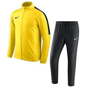 Nike Kinderen Dry Academy 18 trainingspak, Tour Yellow/Black/Anthracite, XS