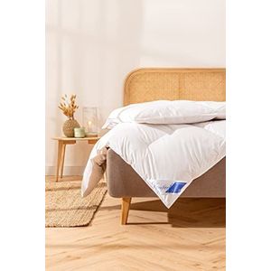 Böhmerwald Comfort 4-kamer cassettebed, 90% dons / 10% veren, warmteklasse: superwarm, afmetingen: 135 x 200 cm