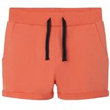 NAME IT Nkfvolta SWE Unb F Noos Shorts voor meisjes, koraalrood, 152 cm