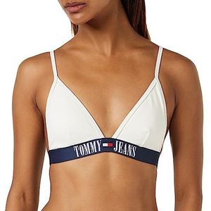 Tommy Hilfiger Driehoekige beha's voor dames, Wit (Oud Wit), L