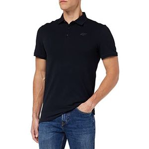 4F Heren T-shirt TSM356 T-shirt, donkerblauw, S voor heren, Donkerblauw, S